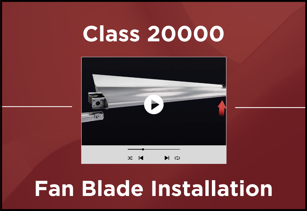 20k Fan Blade Installation