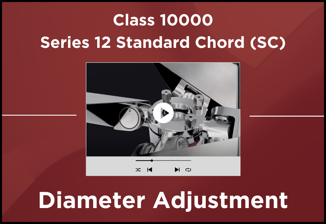 10k Series 12 SC Diameter Adjustment