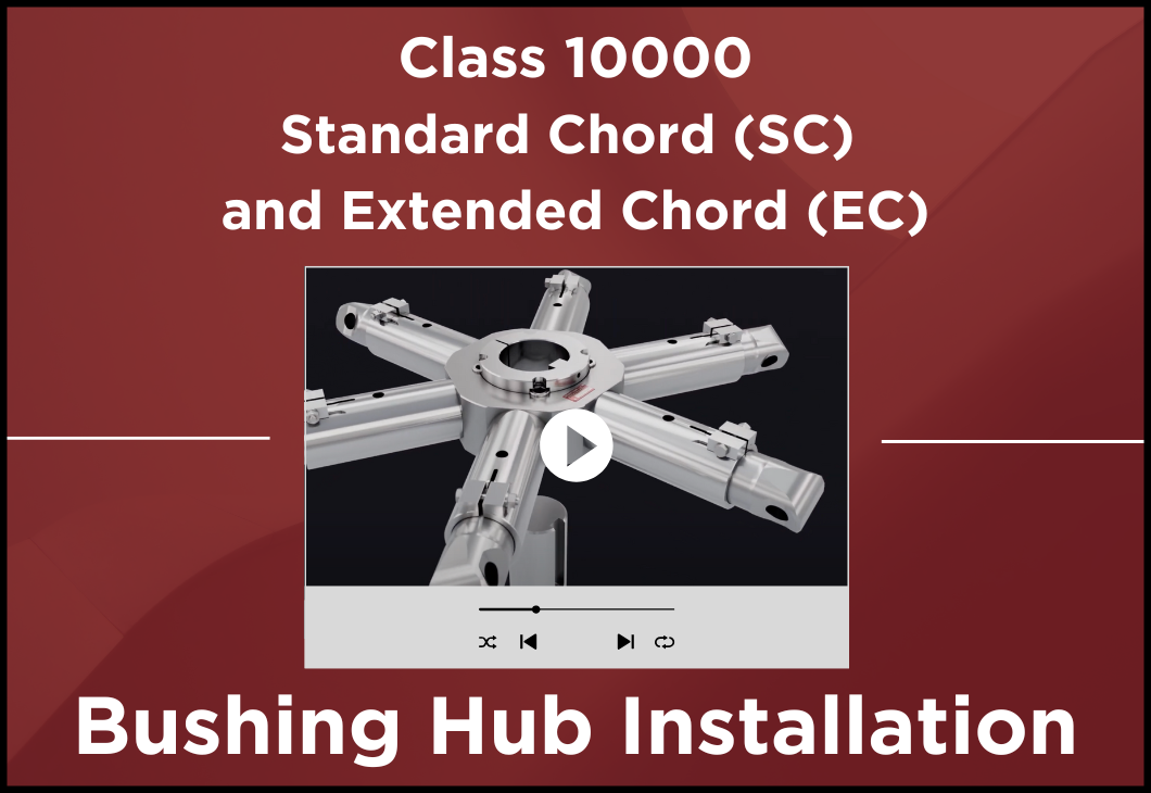 10k SC and EC Bushing Hub Installation