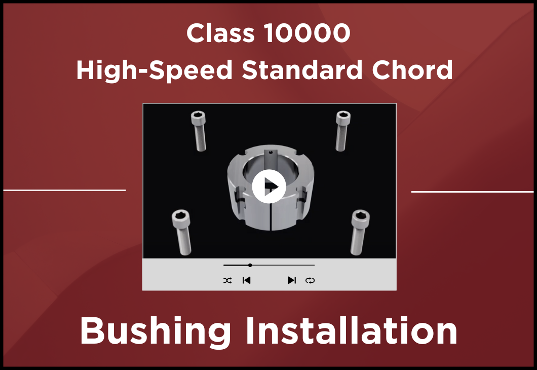10K SC HS Bushing Installation