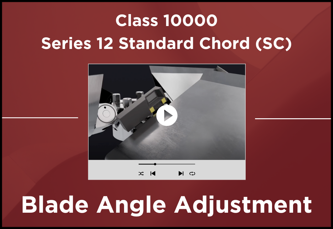 10k Series 12 SC Blade Angle Adjustment