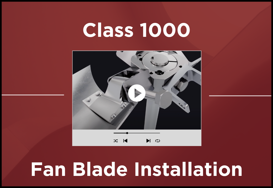 1k Fan Blade Installation
